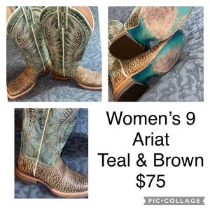 Ariat women’s boots.
